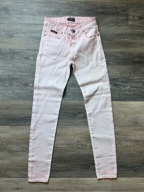 Balmain Paris Pink Jegging Skinny Pants Women’s Size small Made in Italy